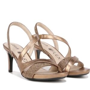 LifeStride Women's Mia Glitz Dress Sandal